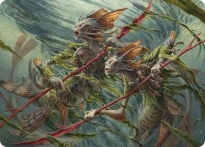 Champions of the Shoal Art Card #6