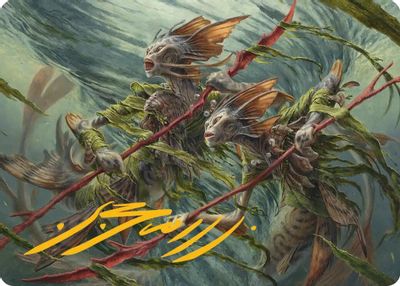 Champions of the Shoal Art Card