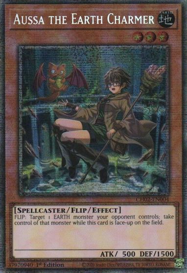 Aussa the Earth Charmer Starlight Rare #CH02-EN004