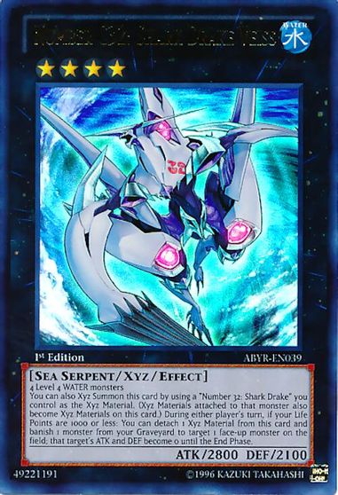 Number C32 Shark Drake Veiss #ABYR-EN039