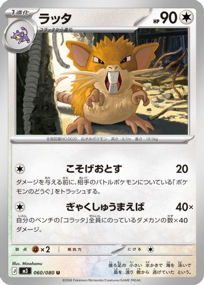 Raticate #60