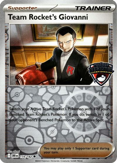 Team Rocket's Giovanni [Regional] #174