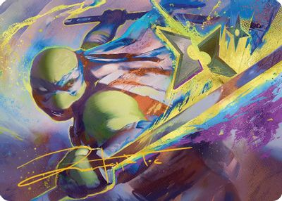 Leonardos Technique Art Card