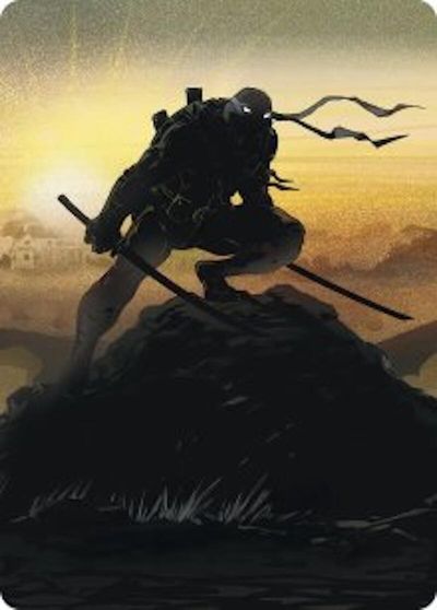Leonardo Sewer Samurai Art Card