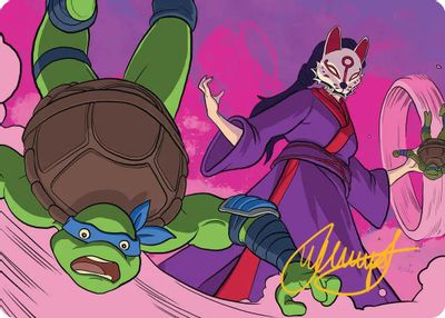 Kitsunes Technique Art Card