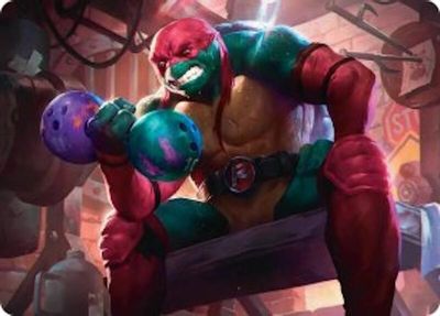 Raphael Tough Turtle Art Card #9