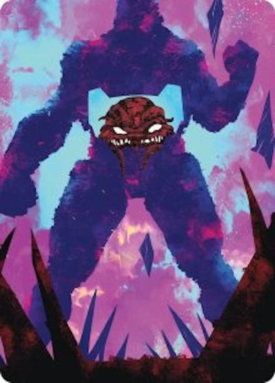 Krang Utrom Warlord Art Card #21