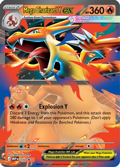 Mega Charizard Y Ex #30