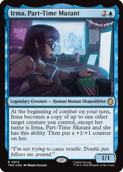 Irma Part Time Mutant Surge Foil #12