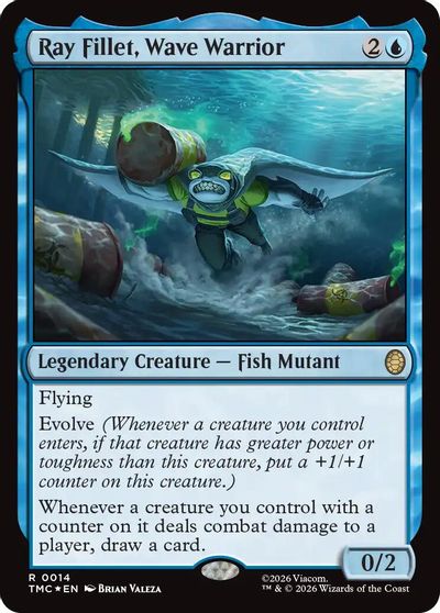 Ray Fillet Wave Warrior Surge Foil #14