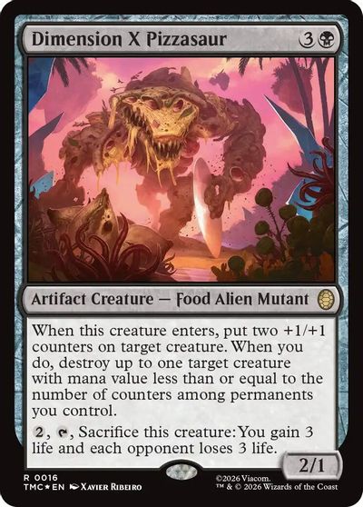 Dimension X Pizzasaur Surge Foil #16