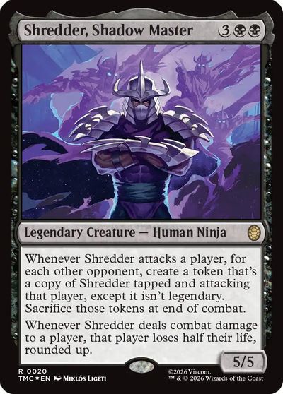 Shredder Shadow Master Surge Foil #20