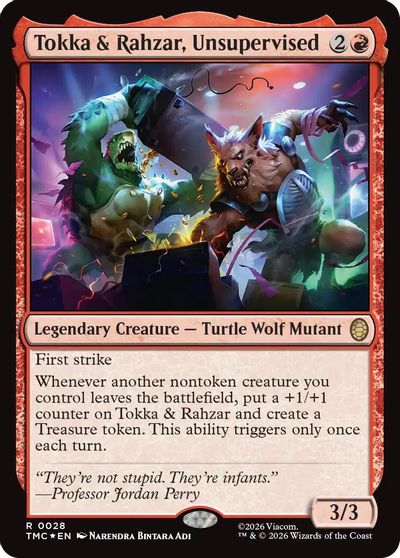Tokka and Rahzar Unsupervised Surge Foil #28