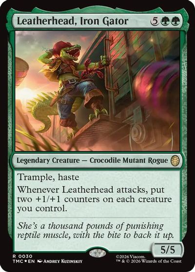 Leatherhead Iron Gator Surge Foil #30