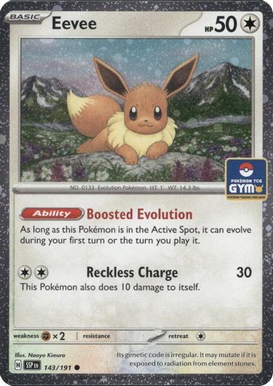 Eevee 143 191 GYM