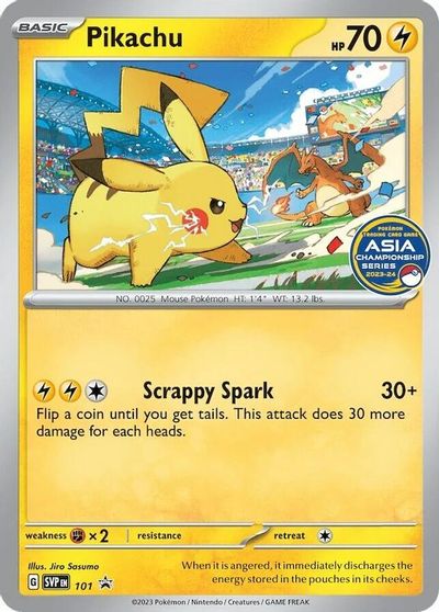 Pikachu [Asia Championship] #101