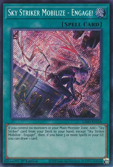 Sky Striker Mobilize Engage Alternate Art Secret Rare