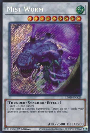 Mist Wurm Secret Rare