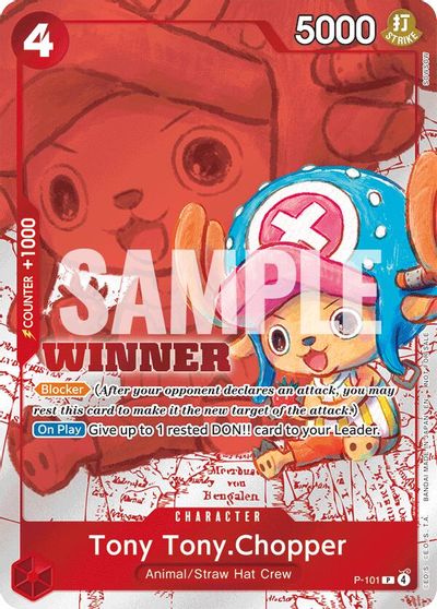 Tony TonyChopper Winner Pack 2026 Vol 2 #P-101