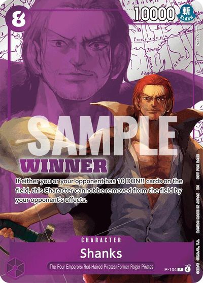 Shanks Winner Pack 2026 Vol 2 #P-104