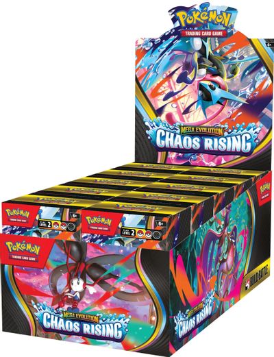 ME Chaos Rising Build & Battle Display Booster Box