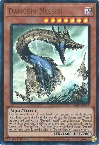 Danger Nessie Ultra Rare #RA05-EN012