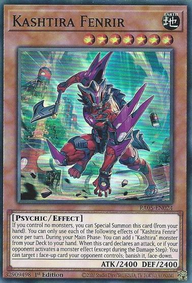 Kashtira Fenrir #RA05-EN024