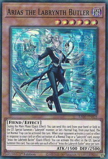 Arias the Labrynth Butler #RA05-EN028