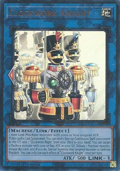 Clockwork Knight Ultra Rare #RA05-EN058