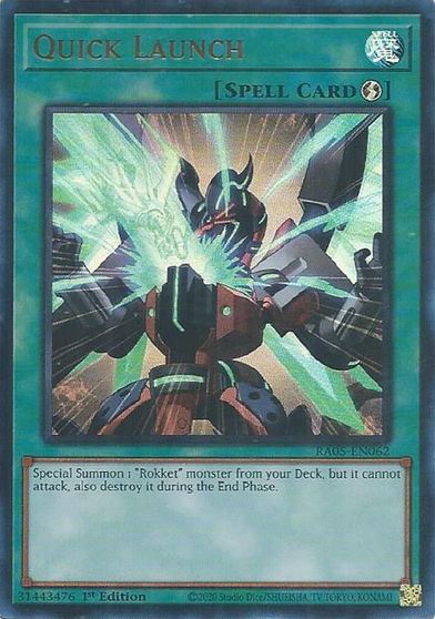 Quick Launch Ultra Rare #RA05-EN062