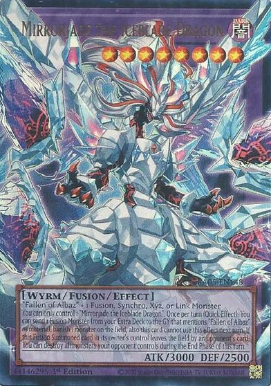 Mirrorjade the Iceblade Dragon RA05-EN148