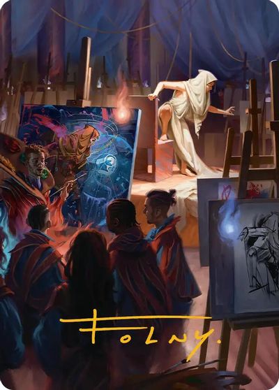 Archaeomancer Art Card