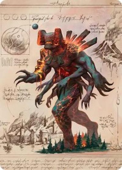 Magmablood Archaic Art Card #31