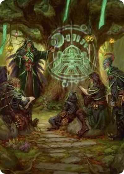 Sylvan Library Art Card #42