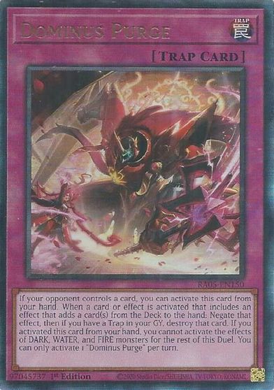 Dominus Purge [Ultimate Rare] RA05-EN150