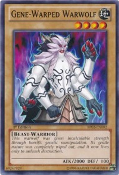 Gene Warped Warwolf #BP02-EN002