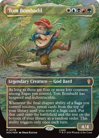 Tom Bombadil Borderless Surge Foil