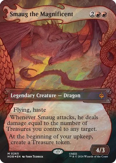 Smaug the Magnificent [Showcase Foil] #265