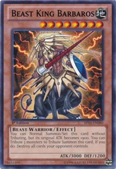 Beast King Barbaros #BP02-EN080