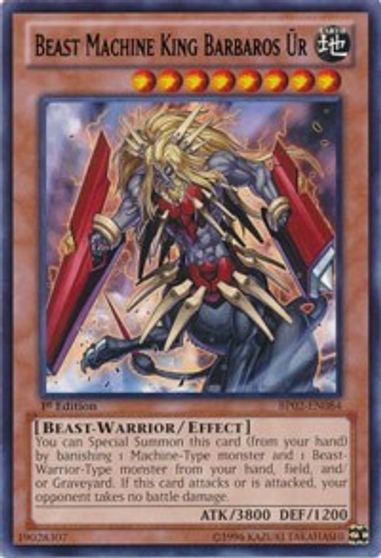 Beast Machine King Barbaros Ur #BP02-EN084