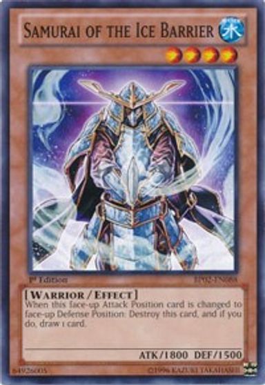 Samurai of the Ice Barrier #BP02-EN088