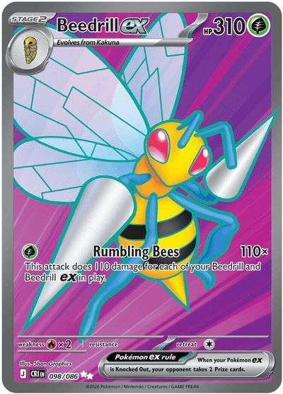 Beedrill ex #98