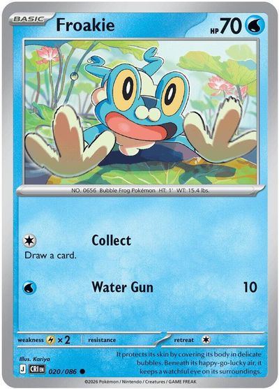 Froakie [Reverse Holo] #20
