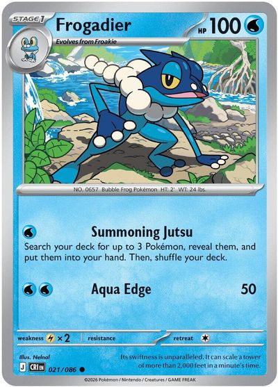 Frogadier [Reverse Holo] #21