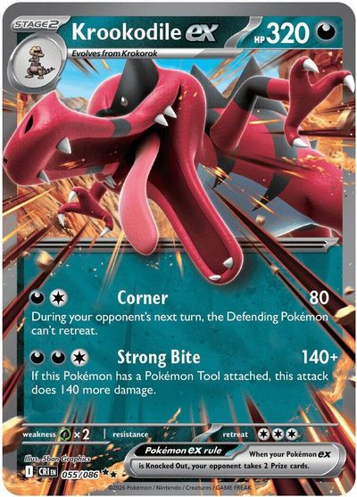 Krookodile ex #55