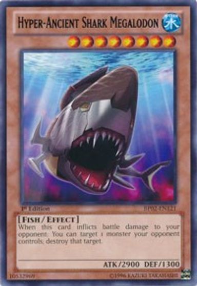Hyper Ancient Shark Megalodon #BP02-EN121