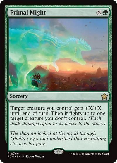 Primal Might 0766 #766