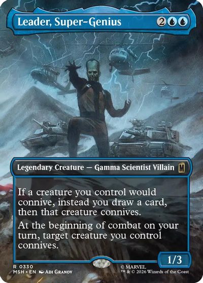 Leader, Super-Genius (Borderless)