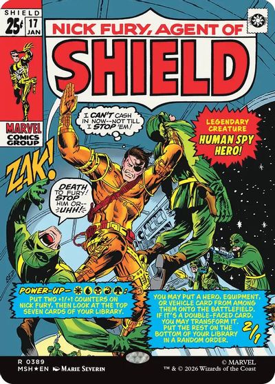 Nick Fury, Agent of S.H.I.E.L.D. [Borderless] #389