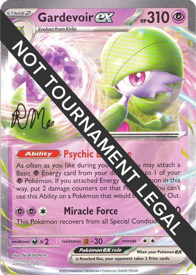 Gardevoir Ex [Riley McKay Gold]